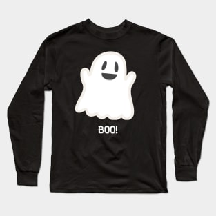 SCARY BOO GHOST Long Sleeve T-Shirt